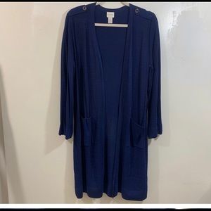 Beautiful Chico’s Long Light-Weight Cardigan